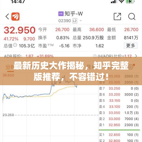 最新历史大作揭秘，知乎完整版推荐，不容错过！