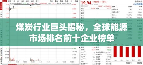 煤炭行业巨头揭秘，全球能源市场排名前十企业榜单