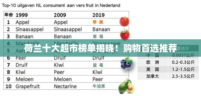 荷兰十大超市榜单揭晓！购物首选推荐