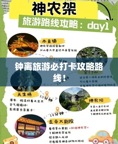 钟离旅游必打卡攻略路线！