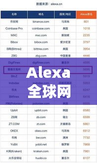 Alexa全球网站流量排名大揭秘，哪些网站最受欢迎？