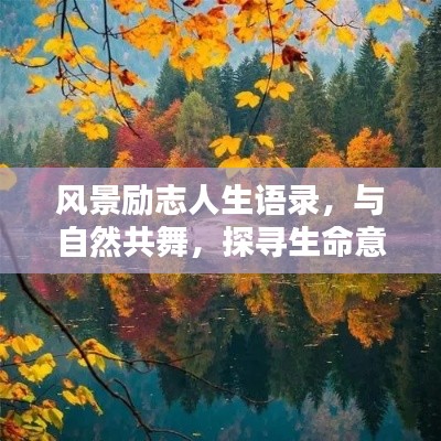 风景励志人生语录，与自然共舞，探寻生命意义与价值