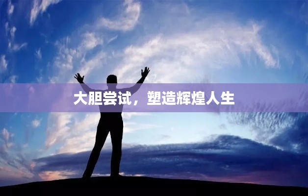 大胆尝试，塑造辉煌人生