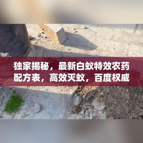 独家揭秘，最新白蚁特效农药配方表，高效灭蚁，百度权威收录