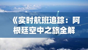 《实时航班追踪：阿根廷空中之旅全解析》