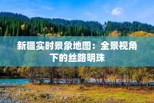 新疆实时景象地图：全景视角下的丝路明珠