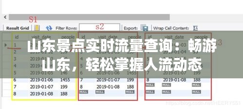 山东景点实时流量查询：畅游山东，轻松掌握人流动态