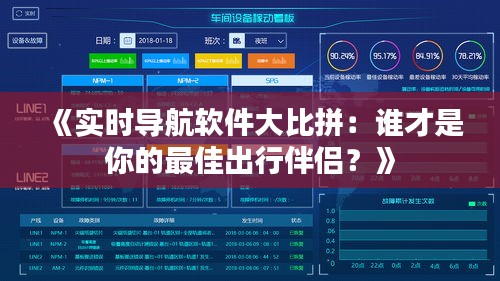 《实时导航软件大比拼：谁才是你的最佳出行伴侣？》