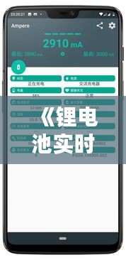 《锂电池实时充电量监测：方法与技巧解析》