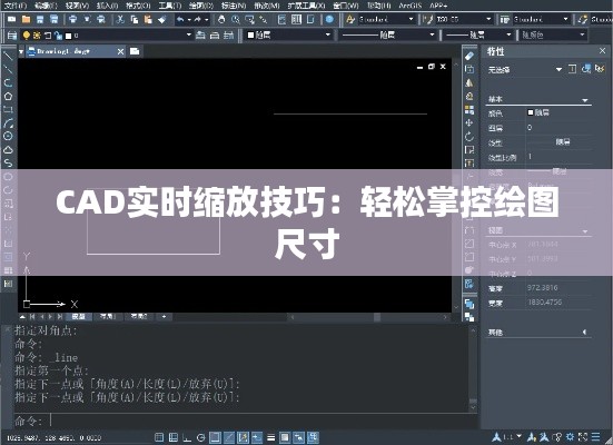 CAD实时缩放技巧：轻松掌控绘图尺寸