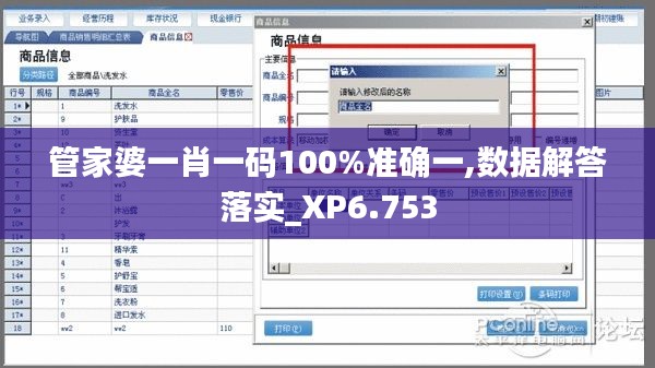 管家婆一肖一码100%准确一,数据解答落实_XP6.753