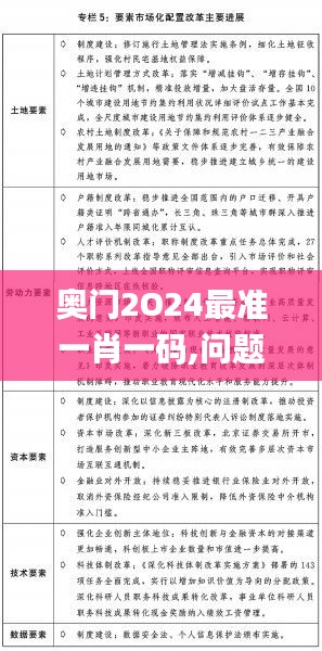 奥门2O24最准一肖一码,问题总结执行方案_开发版1.860