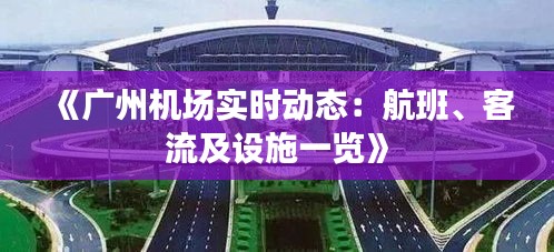 《广州机场实时动态：航班、客流及设施一览》