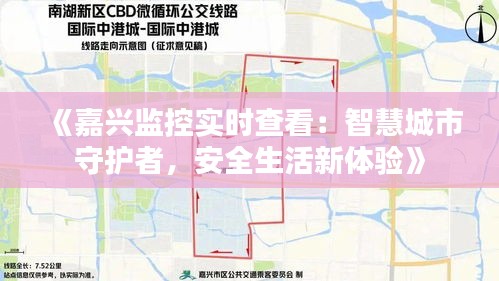 《嘉兴监控实时查看：智慧城市守护者，安全生活新体验》