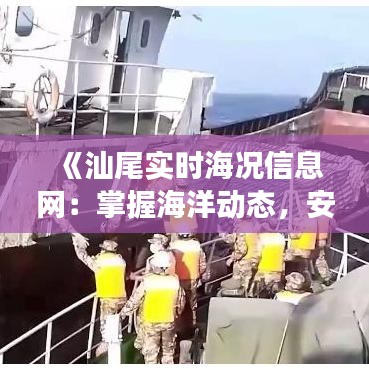 《汕尾实时海况信息网：掌握海洋动态，安全畅游海滨》