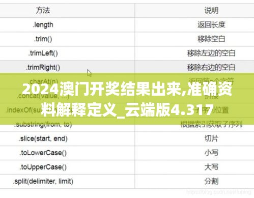 2024澳门开奖结果出来,准确资料解释定义_云端版4.317