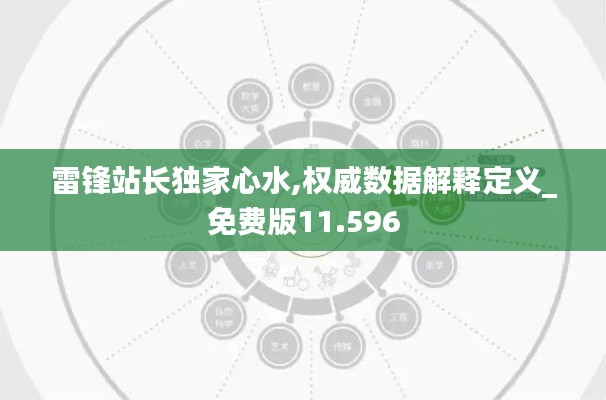 雷锋站长独家心水,权威数据解释定义_免费版11.596