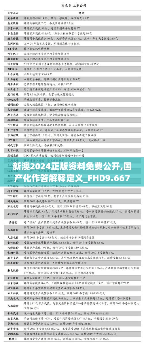 新澳2024正版资料免费公开,国产化作答解释定义_FHD9.667