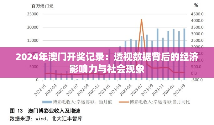 2024年澳门开奖记录：透视数据背后的经济影响力与社会现象