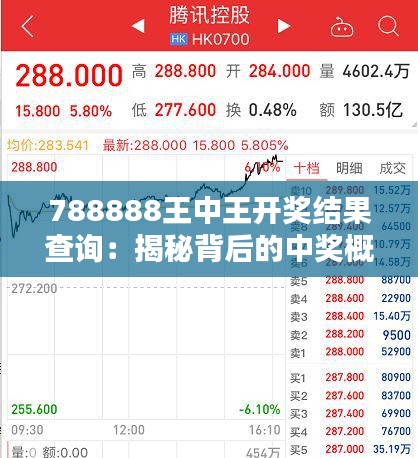 788888王中王开奖结果查询：揭秘背后的中奖概率和规律