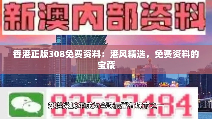 香港正版308免费资料：港风精选，免费资料的宝藏