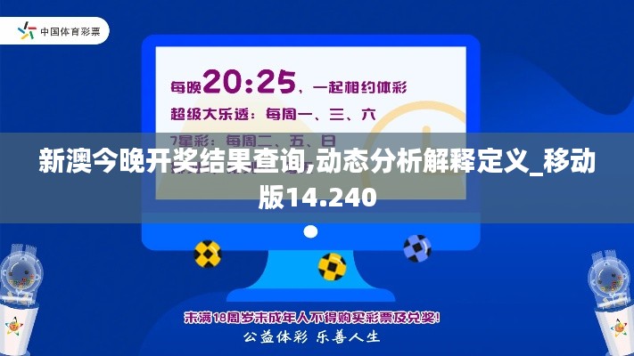 新澳今晚开奖结果查询,动态分析解释定义_移动版14.240