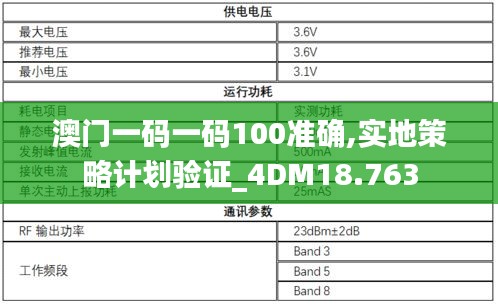 澳门一码一码100准确,实地策略计划验证_4DM18.763