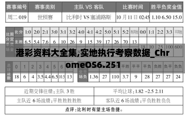 港彩资料大全集,实地执行考察数据_ChromeOS6.251