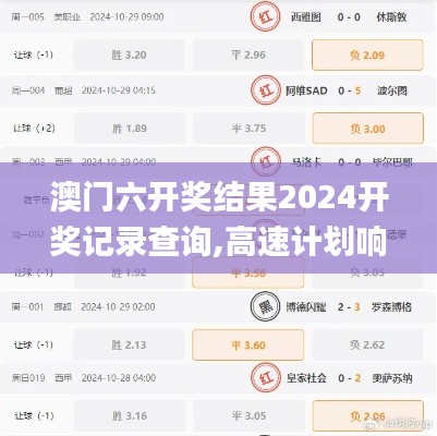 澳门六开奖结果2024开奖记录查询,高速计划响应执行_Z5.680
