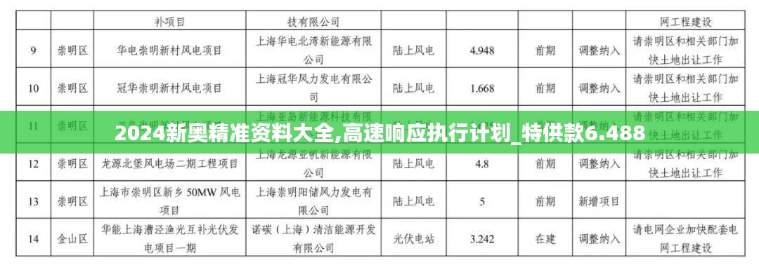 2024新奥精准资料大全,高速响应执行计划_特供款6.488