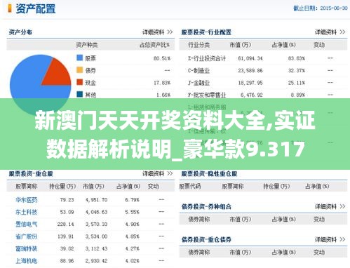 新澳门天天开奖资料大全,实证数据解析说明_豪华款9.317