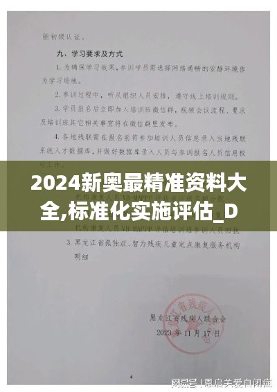 2024新奥最精准资料大全,标准化实施评估_Deluxe1.804