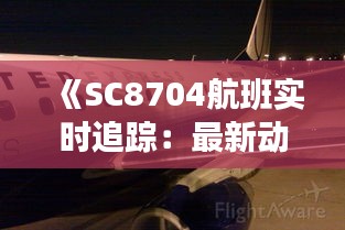 《SC8704航班实时追踪：最新动态一览无遗》