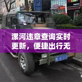 漯河违章查询实时更新，便捷出行无忧