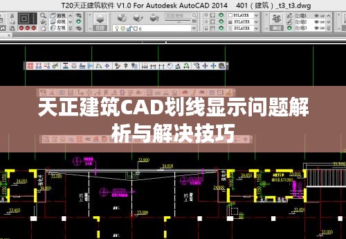 天正建筑CAD划线显示问题解析与解决技巧