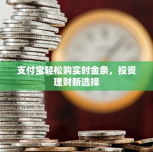 支付宝轻松购实时金条，投资理财新选择