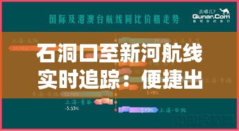 石洞口至新河航线实时追踪：便捷出行新选择