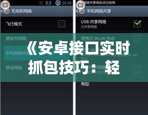 《安卓接口实时抓包技巧：轻松掌握网络数据监控》