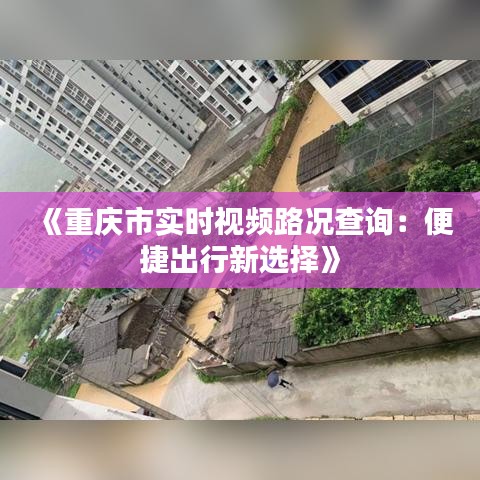 《重庆市实时视频路况查询：便捷出行新选择》