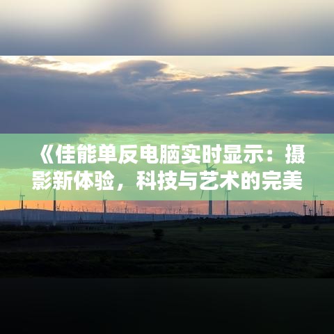 《佳能单反电脑实时显示：摄影新体验，科技与艺术的完美融合》