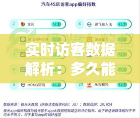 实时访客数据解析：多久能看见，如何利用？