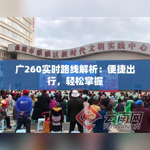 广260实时路线解析：便捷出行，轻松掌握