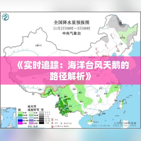 《实时追踪：海洋台风天鹅的路径解析》