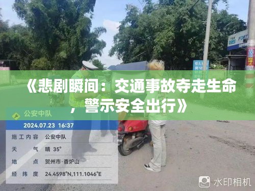 《悲剧瞬间：交通事故夺走生命，警示安全出行》