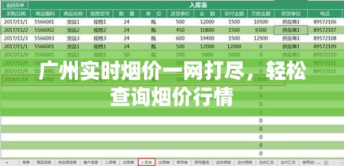 广州实时烟价一网打尽，轻松查询烟价行情
