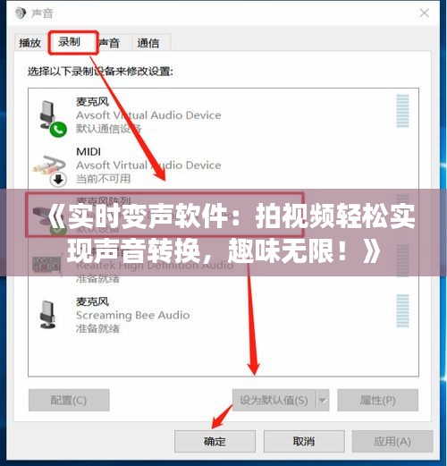 《实时变声软件：拍视频轻松实现声音转换，趣味无限！》
