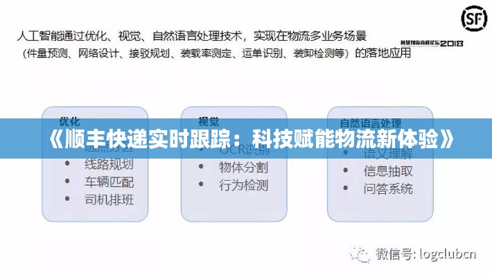 《顺丰快递实时跟踪：科技赋能物流新体验》