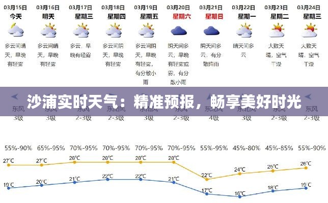 沙浦实时天气：精准预报，畅享美好时光