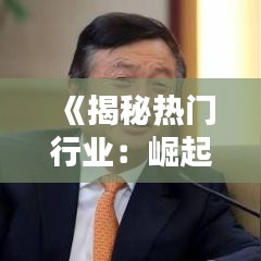 《揭秘热门行业：崛起背后的五大驱动因素》