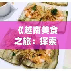 《越南美食之旅：探索越南热门餐厅的精彩美味》